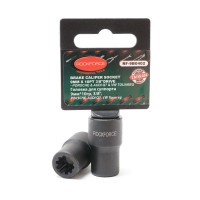 Головка для суппорта 9мм, 3/8"(PORSCHE, AUDI Q7, VW Touareg),на пластиковом держателе ROCKFORCE RF-9B0402