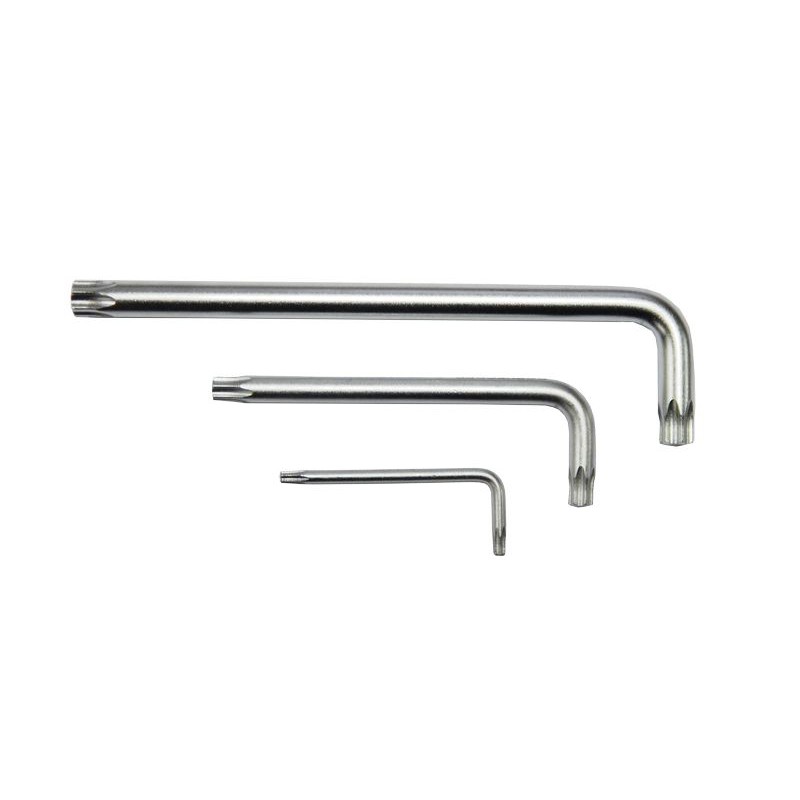 Ключ Г-образный TORX T40H с отверстием ROCKFORCE RF-76740