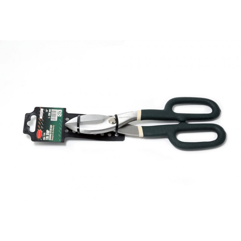 Ножницы по металлу 10"-250мм, на пластиковом держателе ROCKFORCE RF-5055P1