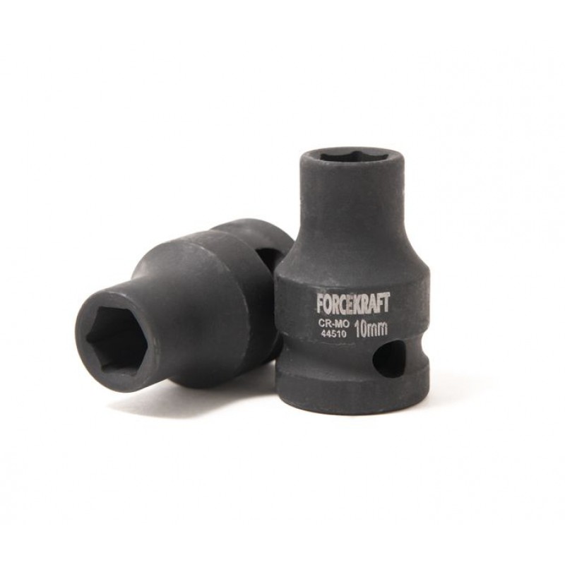 Головка ударная 10мм (6гр.),1/2" FORCEKRAFT FK-44510