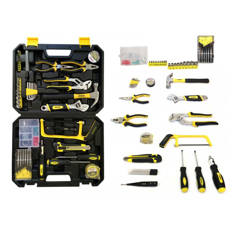 Набір інструментів 100 предметів (6-гран.) (4-14мм) WMC TOOLS 20100
