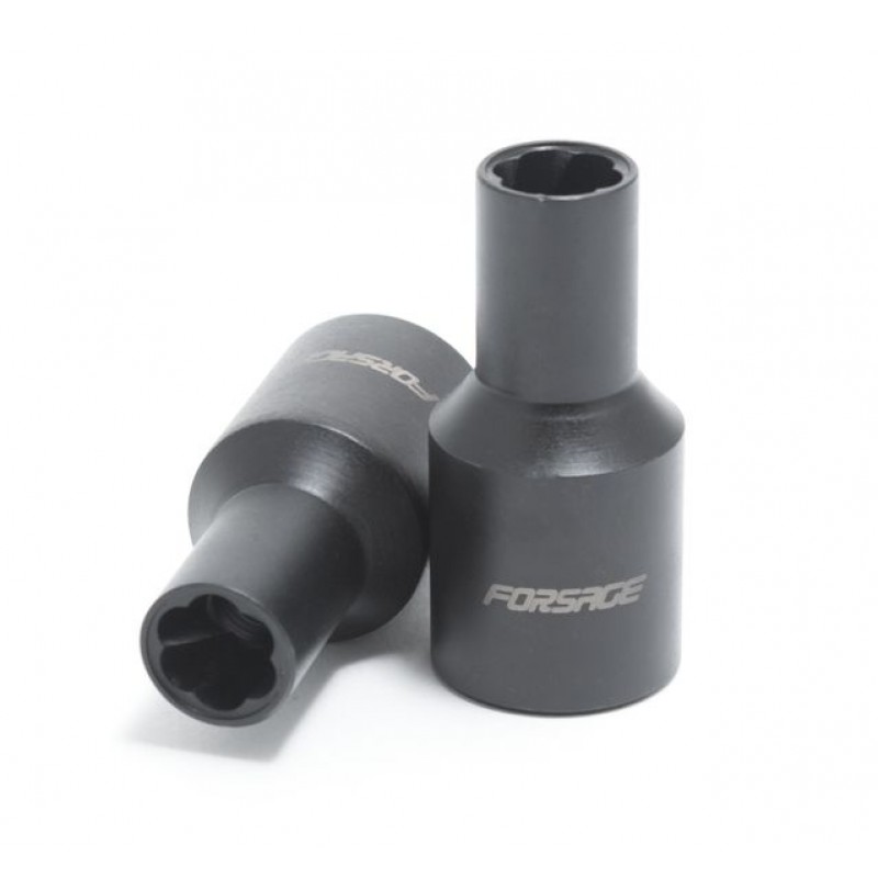 Головка-экстрактор для поврежденных болтов/гаек 12ммх50мм, 1/2" Forsage F-90612