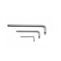 Ключ Г-образный TORX T27H с отверстием ROCKFORCE RF-76727