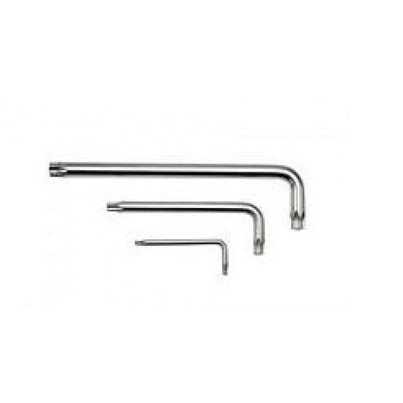 Ключ Г-образный TORX T27H с отверстием ROCKFORCE RF-76727