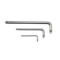Ключ Г-образный TORX длинный T40H с отверстием ROCKFORCE RF-76740L