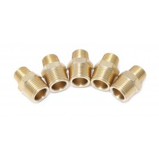 З'єднувач різьбовий наруж. різьблення 1/2"x3/8", к-т 5шт. Forsage F-MM08/06K