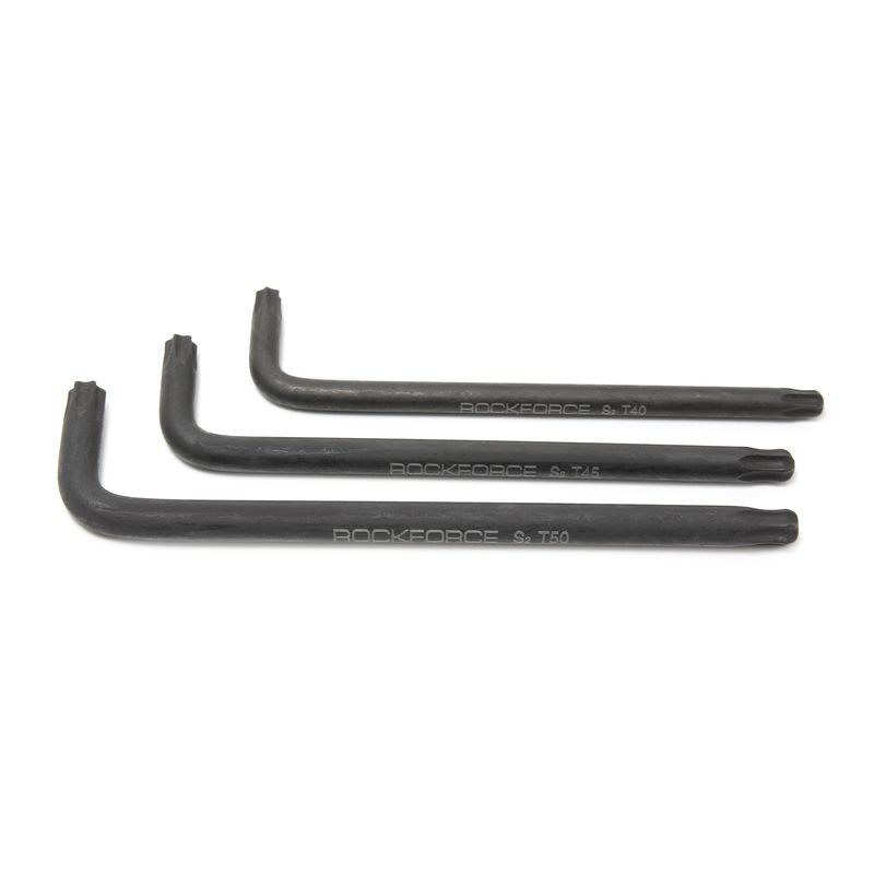 Ключ Г-образный TORX длинный с шаром T27 ROCKFORCE RF-76627BL