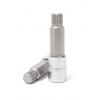 Головка біта SPLINE 12-променева M8 1/2" (L-100мм) Forsage F-34810008