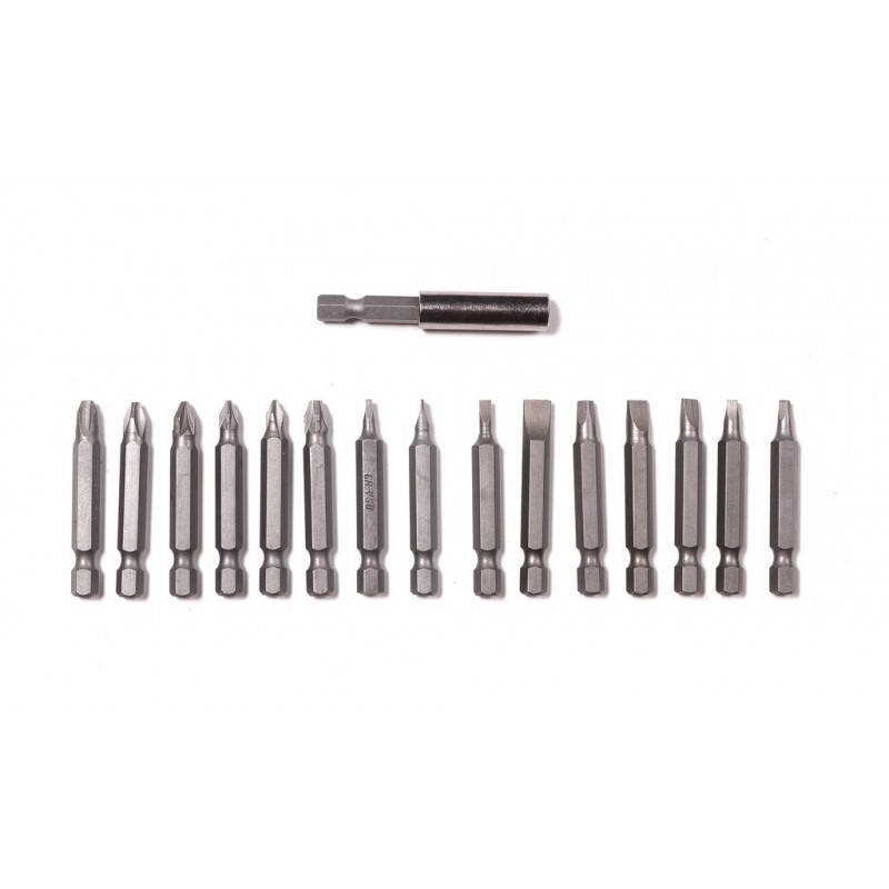 Набор бит и сверл 120пр. в пластиковом футляре WMC TOOLS 10120