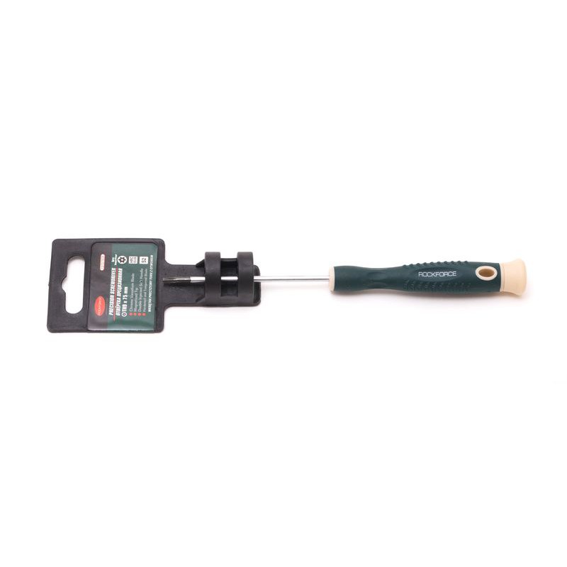 Отвертка TORX с отверстием ювелирная T9Hх75мм ROCKFORCE RF-73707509