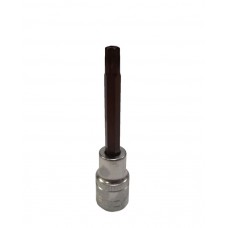 Головка-біта TORX Premium T45 з отвором 1/2" (L-100мм) ROCKFORCE RF-34710045 Premium