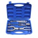 Набор съемников шаровых опор "Вилка", 5 предметов (размеры зева: 17, 24.5, 27.5мм), в кейсе ROCKFORCE RF-905T2