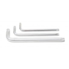 Ключ Г-подібний TORX екстра довгий T-60H з отвором ROCKFORCE RF-76760XL