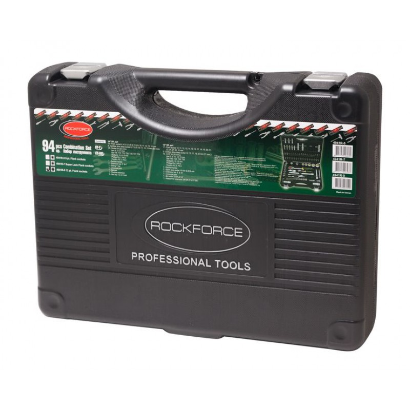 Набор инструмента 94 предмета 1/2", 1/4" 12 граней (4-32мм) ROCKFORCE RF-4941-9