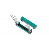 Набір ключів TORX складаний 8 предметів (Т5-Т10, Т15, Т20) ROCKFORCE RF-5087F