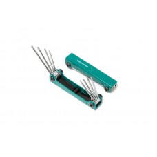 Набор ключей TORX складной 8 предметов(Т5-Т10, Т15, Т20) ROCKFORCE RF-5087F