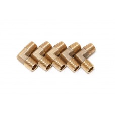 З'єднувач кутовий наруж.резьба 1/4"х1/4", к-т 5шт. Forsage F-MML04K
