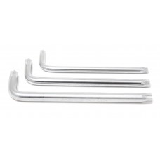 Ключ Г-подібний TORX екстра довгий T-60H з отвором Forsage F-76760XL