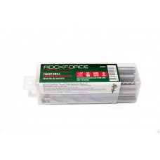 Сверло по металлу 1.0мм HSS(10шт), в пластиковом футляре ROCKFORCE RF-DSP10