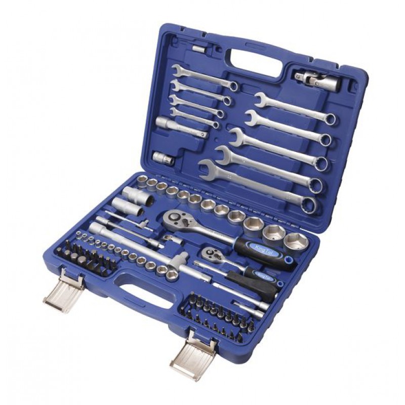 Набір інструментів 82 предмети1/2",1/4" (6гр.)(4-32мм) KINGTUL KT-82