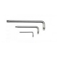 Ключ Г-образный TORX T25H с отверстием ROCKFORCE RF-76725