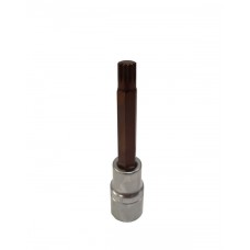 Головка-біта SPLINE 12-променева Premium M10 1/2" (L-100мм) ROCKFORCE RF-34810010 Premium