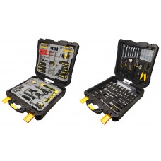 Набір інструментів 400 пр,1/4''1/2''(6гр.) (4-22мм).дорожній кейс WMC TOOLS 40400