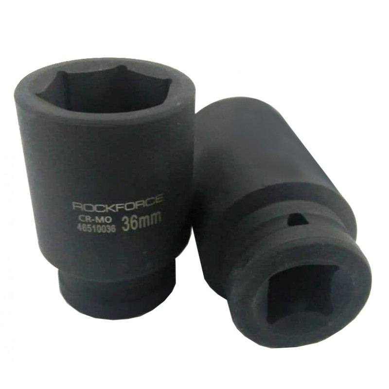 Головка ударная глубокая 36мм (6гр),3/4" ROCKFORCE RF-46510036