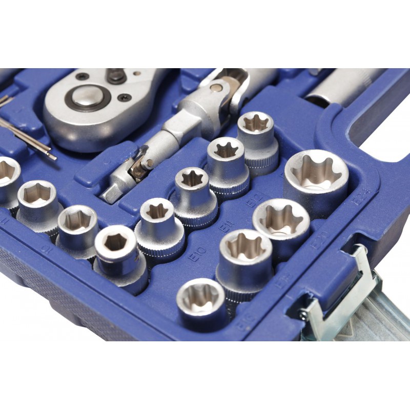 Набор инструментов 108 предметов 1/4",1/2" (6гр.)(4-32мм) KINGTUL KT-108