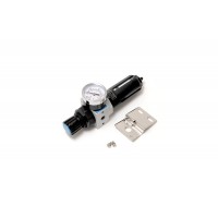 Фильтр-регулятор с индикатором давления для пневмосистем 1/4"(максимальное давление 10bar пропускная способность 200 л/мин температура воздуха 5-60С.5 ROCKFORCE RF-EW2000-02