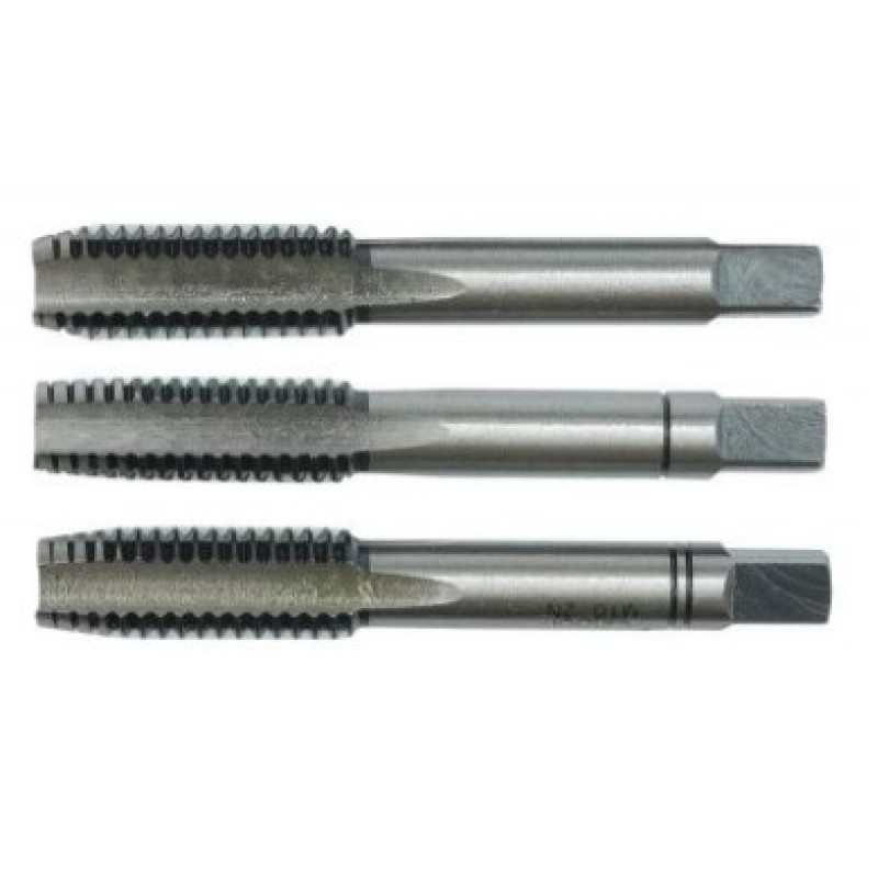 Метчик M9x1,25 (3шт), в пластиковом футляре ROCKFORCE RF-TAP9x1,25