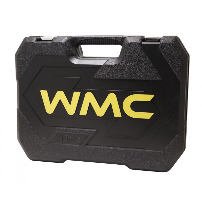 Набір інструментів 216 предметів 1/4«, 3/8», 1/2» WMC TOOLS 38841
