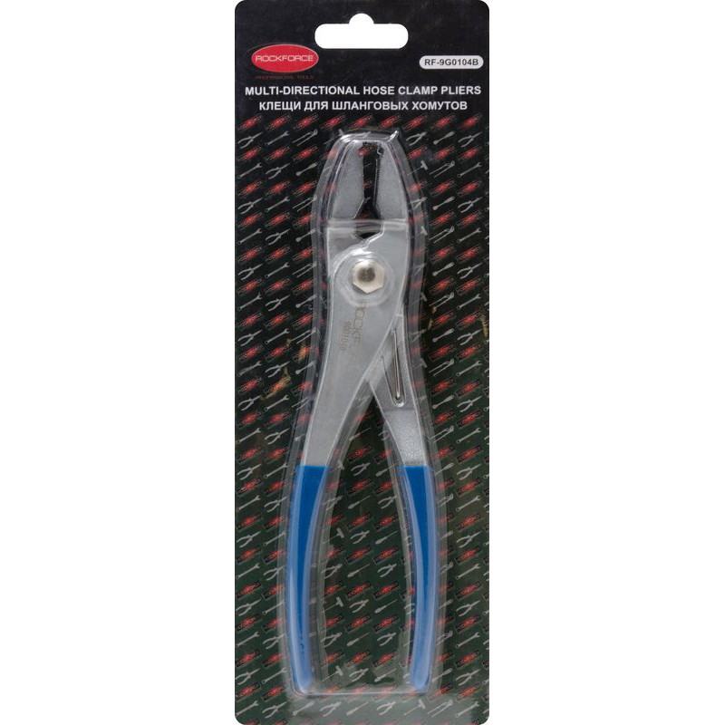 Клещи для пружинных хомутов , в блистере ROCKFORCE RF-9G0104B