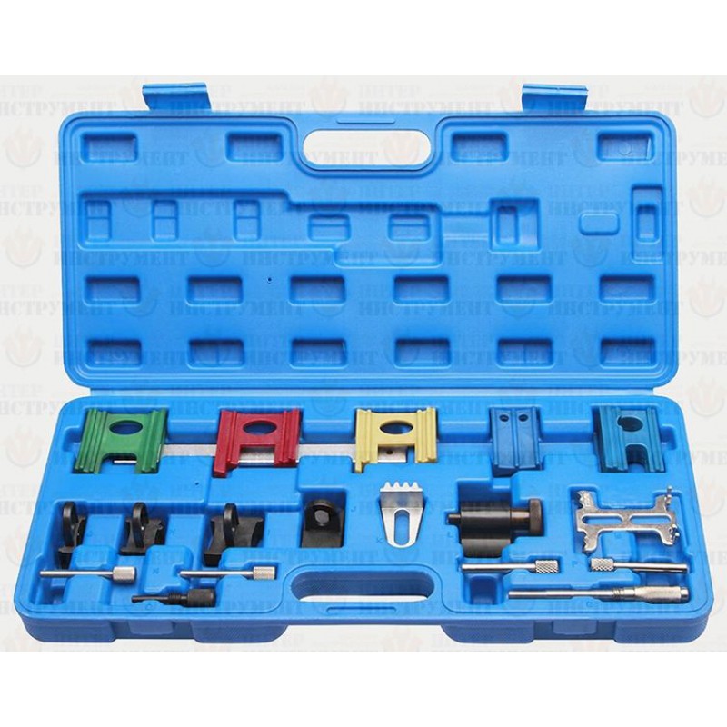 Набір фіксаторів для обслуговування двигунів 19 предметів у кейсі ROCKFORCE RF-919G1