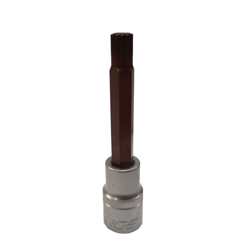 Головка-бита SPLINE 12-лучевая Premium M8 1/2" (L-100мм) Forsage F-34810008 Premium