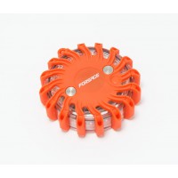 Фонарь переносной светодиодный с магнитом (9 световых режимов, 16 LED, 1хCR23) Forsage F-01151