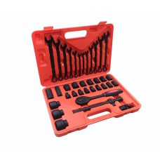 Набір інструментів ударних 37 предметів 1 / 2 "(6гр.) (8-32мм) WMC TOOLS 4037