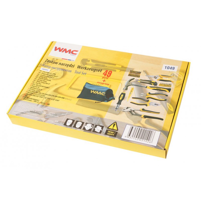 Набор инструментов 49 пр. WMC TOOLS 1049