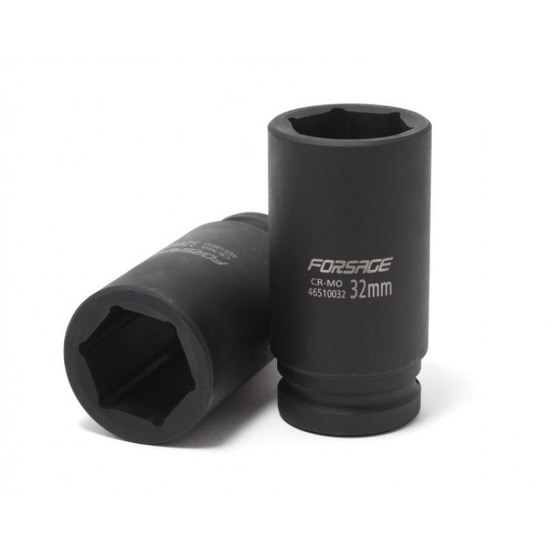 Головка ударная глубокая 19мм (6гр.) 3/4" Forsage F-46510019