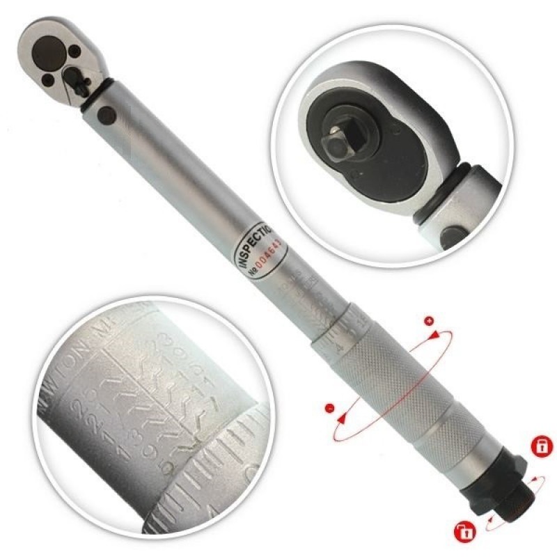 Ключ динамометрический 5-25Нм 1/4" Forsage F-6472270