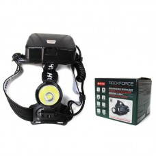 Фонарь светодиодный аккумуляторный налобный ROCKFORCE RF-01156