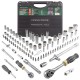 Набор инструментов 94 предмета 1/2'', 1/4'' (6гр.)(4-32мм) ROCKFORCE RF-4941-5