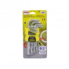 Набор ключей 9пр. Г-оборазных Torx WMC Tools WT-5098
