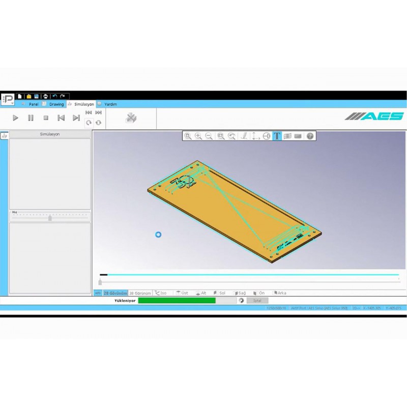 Свердлильно-присадочний верстат з ЧПК AES GO! 1300 M ATC