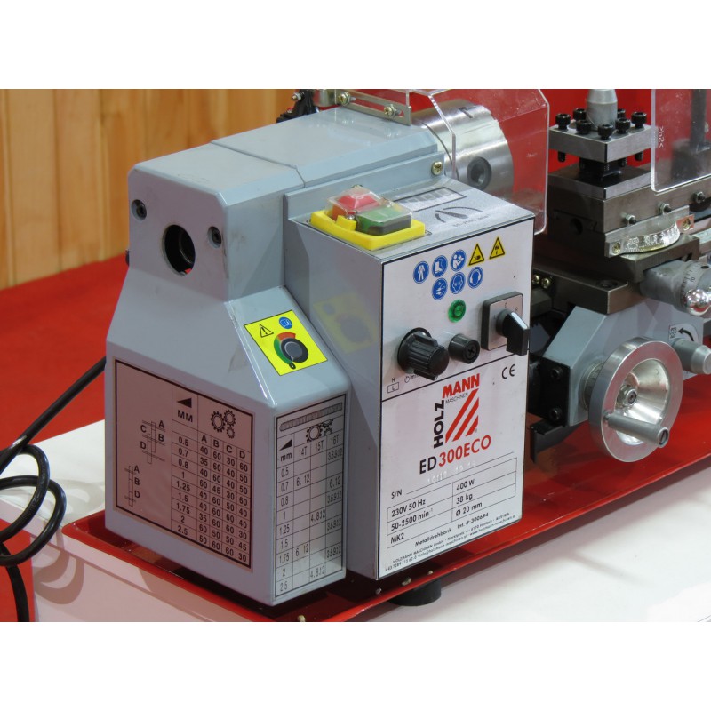 Токарний верстат по металу Holzmann ED 300ECO