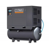 Компрессор безмасляный спиральный WALTER SLRTG 2*5,5