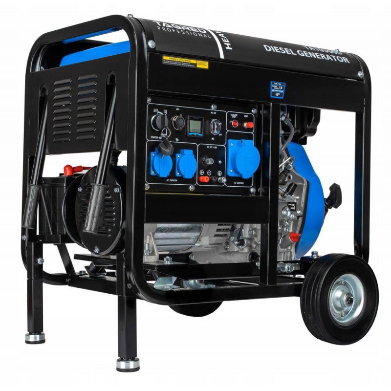 Дизельный генератор TAGRED TA10300D + газовая плитка Orcamp CK-505 + 4 газовых картриджа 400 мл