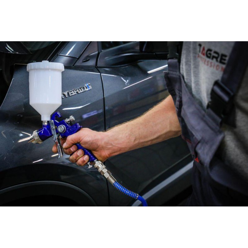 Покрасочный пистолет HVLP с редуктором, дегидратором, форсунками TAGRED TA133