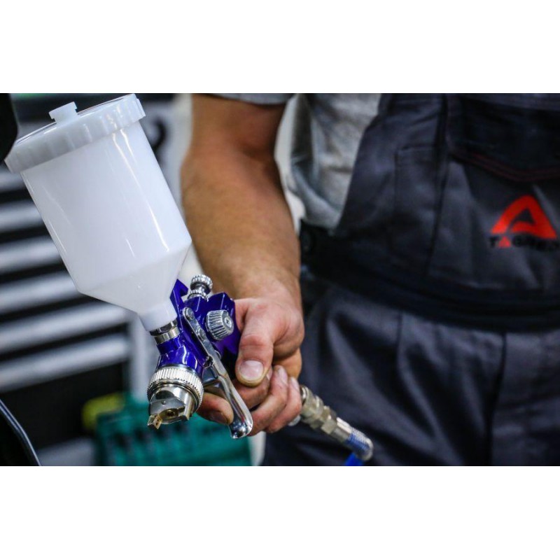 Покрасочный пистолет HVLP с редуктором, дегидратором, форсунками TAGRED TA133