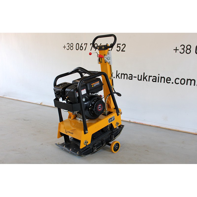 Бензиновая реверсивная виброплита Lumag RP160HPC (30,5кН)